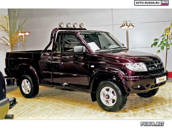 Коротко о необычном автомобиле УАЗ Pickup