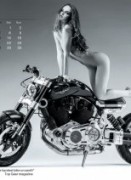 Календарь с эротикой на 2014 год от Confederate Motorcycles Russia (март)