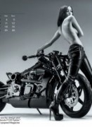 Арн-ню календарь на 2014 год от Confederate Motorcycles Russia