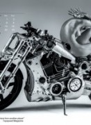 Эротический календарь на 2014 год от Confederate Motorcycles Russia (февраль)