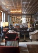 Soho House New York - гостиная и бар