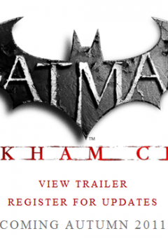 Трейлер к игре Batman: Arkham City. 2 видеоролика.