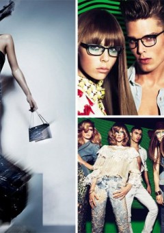Рекламные кампании весны: Giorgio Armani и Just Cavalli.