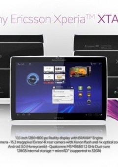 Xperia X Tab 10 - планшетный ПК с 16-мегапиксельной фотокамерой.