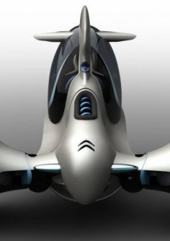 Автомобиль будущего Citroen E-3POD. 6 фотографий.