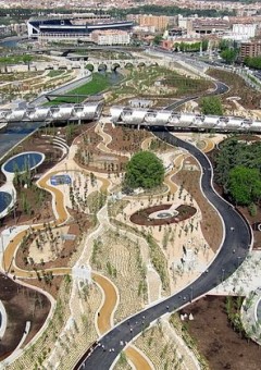 Новый испанский курорт - Madrid Rio Project.