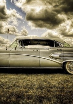 30 HDR-фотографий. Серия ретро-автомобилей и заброшенных помещений.