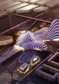 Проект железнодорожного воказала в Казахстане - Astana Railway Station.
