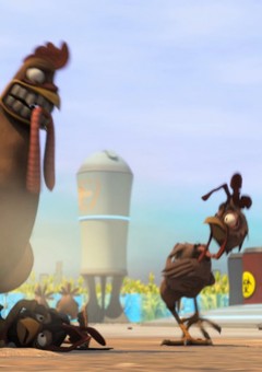 «Robocoq» - прикольный короткометражный мультфильм.