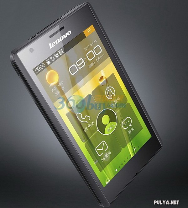 Lenovo LePhone K800 - гуглофон с мощным процессором Atom.